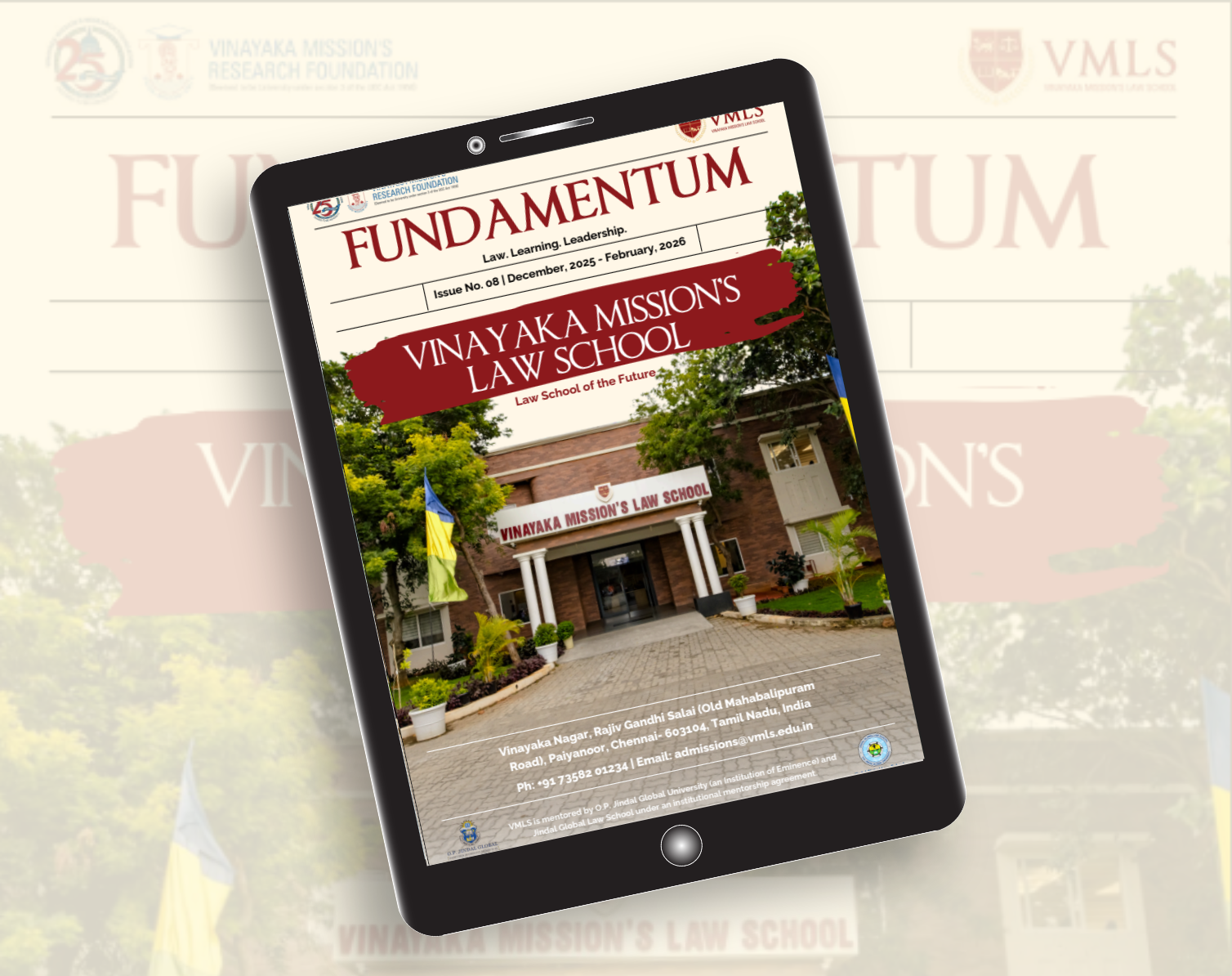 VMLS Newsletter December to February 2026 Cover